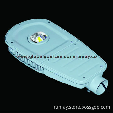 LED Streetlight with high-lumen, 50,000 hours lifespan, 80W power